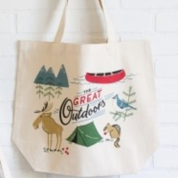 Now Designs The Great Outdoors Market Tote Bag - Picture 2 of 2